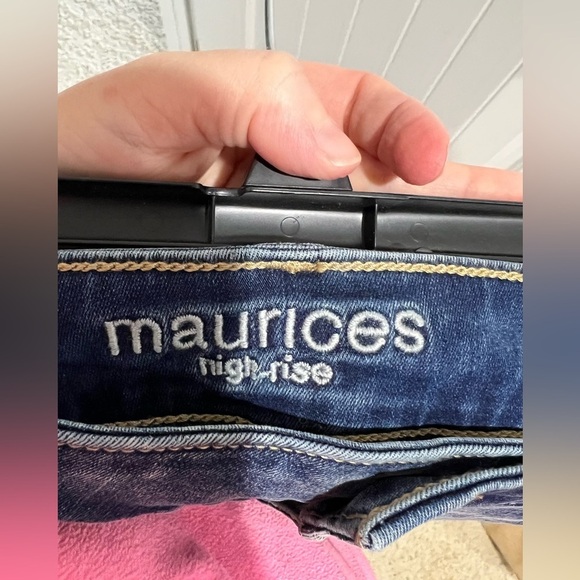 NEW NWT Maurice’s jeans jeggings‎ L large long high rise - Picture 7 of 9